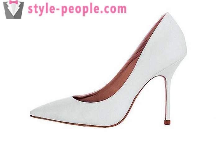 Weißen Schuhe für Mode