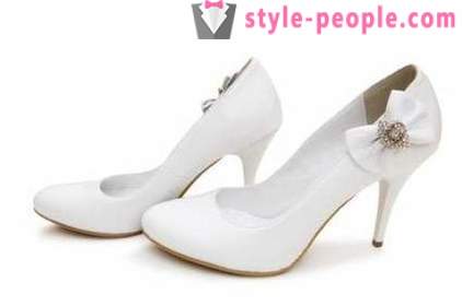 Weißen Schuhe für Mode