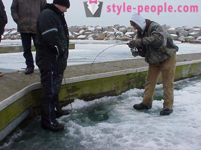 Fishers beachten Sie: Forellenfischen im Winter