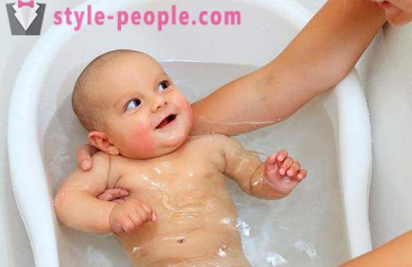 Persönliche Hautpflege. Babyhaut Hygiene und Erwachsene