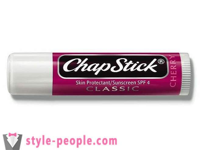 Chapstick: Zusammensetzung und Bewertungen