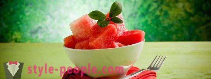 Watermelon Diät. Diät Beschreibung Wassermelone und Bewertungen