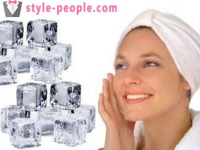 Eiswürfel Gesicht: die Verwendung von Rezepten. Die Verwendung von Eiswürfeln für die Haut