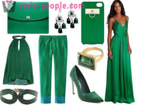 Grüne Farbe harmoniert mit jeder Kleidung?
