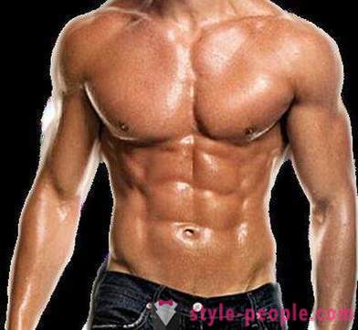 Trocknen Muskeln im Bodybuilding
